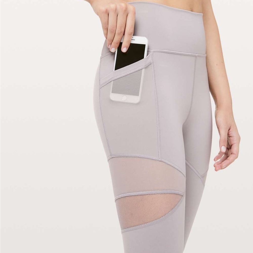 Lululemon Athletica Mesh Leggings - Picture 2 of 9